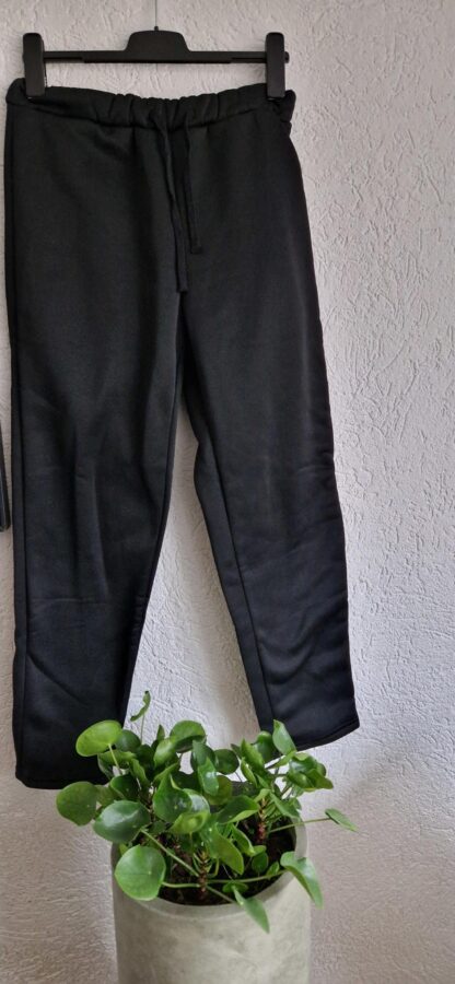 L - Jogging pantalon zwart (0125kel1)