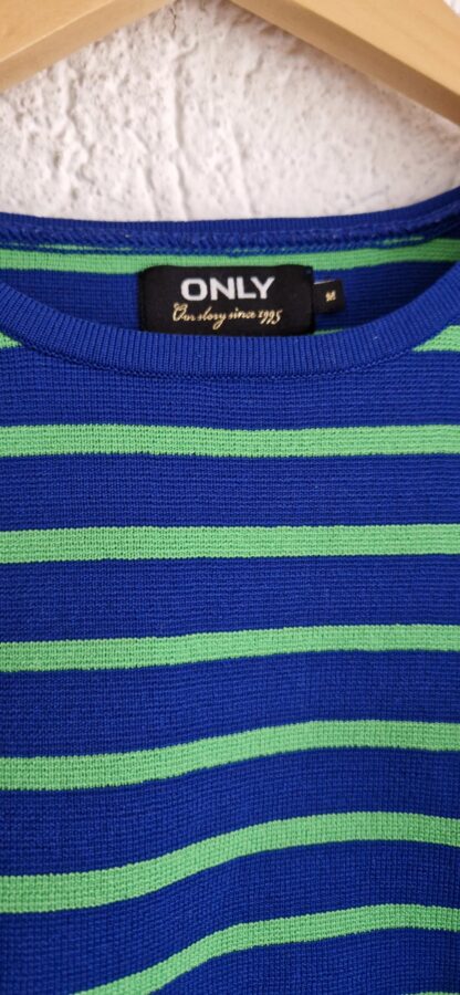 M - Only top blauw groen streep (0125kel1) - Afbeelding 4