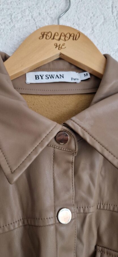 M - By Swan skai jurk camel (0125kel3) - Afbeelding 4