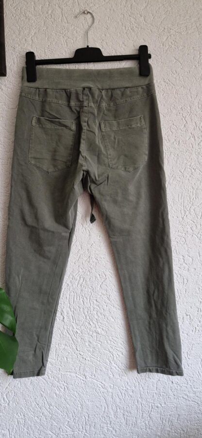 S - Made in Italy broek khaki (0225ros1) - Afbeelding 4