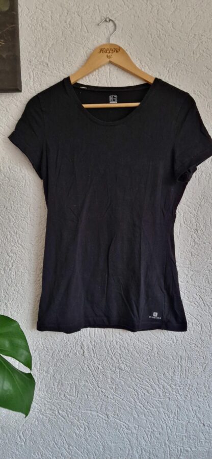 M - Decathlon shirt zwart (0225ros1)