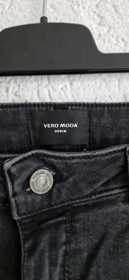 30 - Vero Moda jeans antraciet/gewassen zwart (0225ros1) - Afbeelding 5