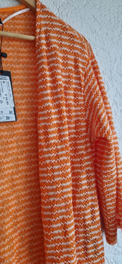 M - Vero Moda kimono sun orange nieuw (0225ros3) - Afbeelding 4