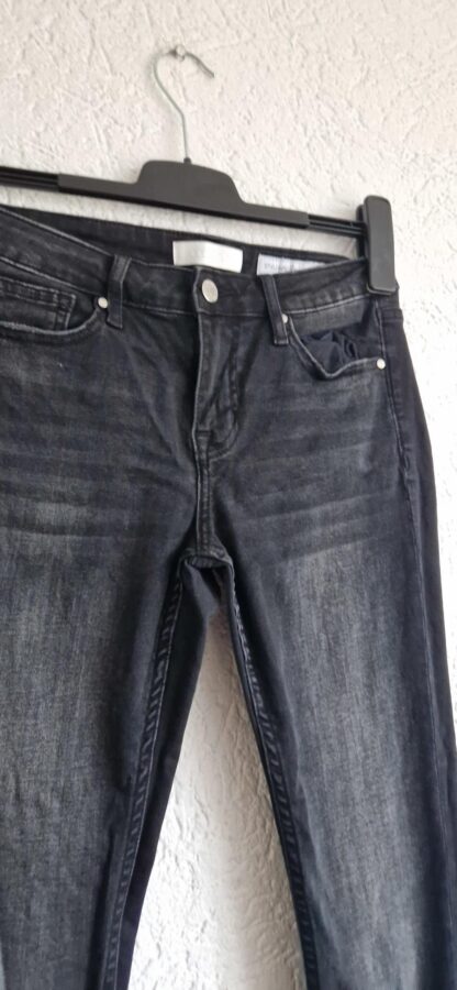 28 - MET jeans gewassen zwart stretch (0225ros2) - Afbeelding 3