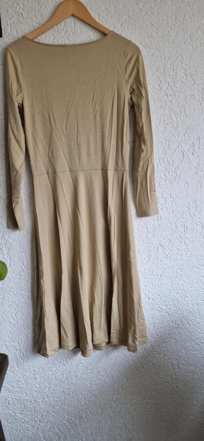 38 - Edited maxi-jurk beige (0225ros2) - Afbeelding 5