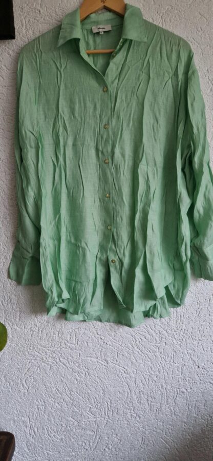 M/L -Shoeby blouse groen (0225ros5)