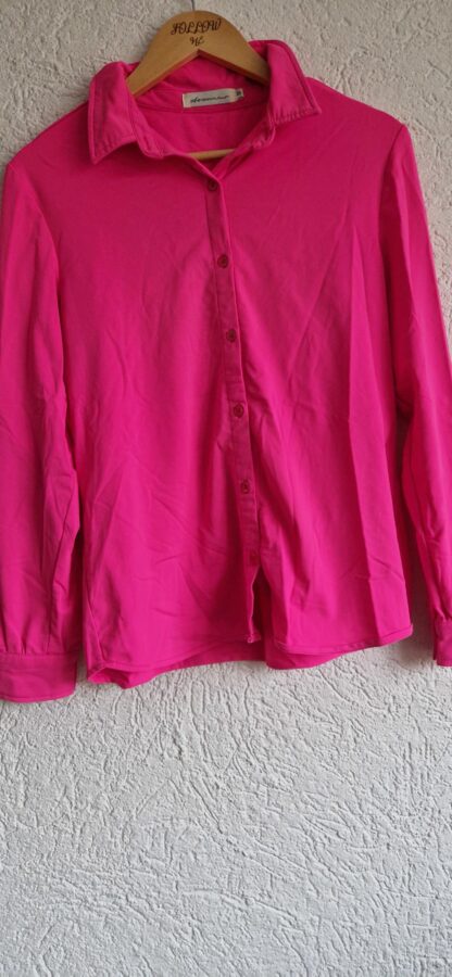 M - Azzurro blouse travelstof roze (0225ros5)