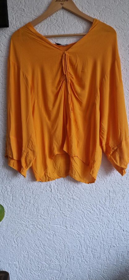 M - Mango tuniekblouse oranje (0225ros5)