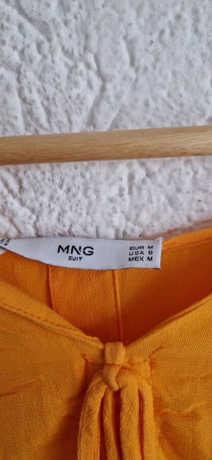 M - Mango tuniekblouse oranje (0225ros5) - Afbeelding 4