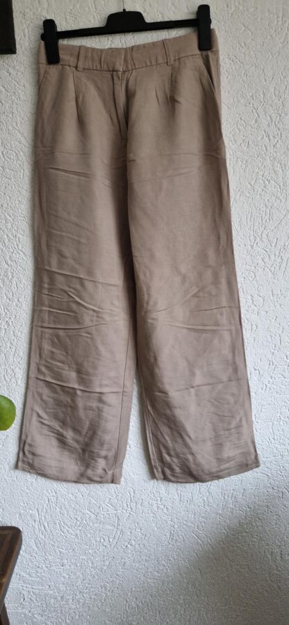 36 - H&M pantalon linnen als nieuw (0225ros5)