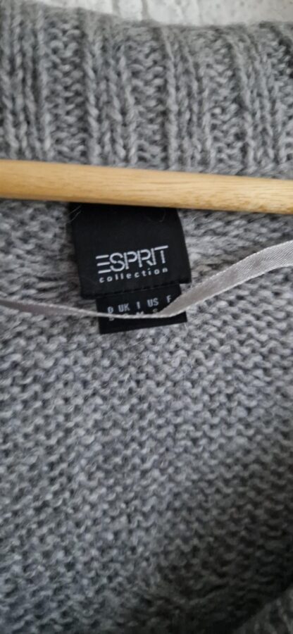 S - Esprit vest wol grijs (0225ros4) - Afbeelding 4