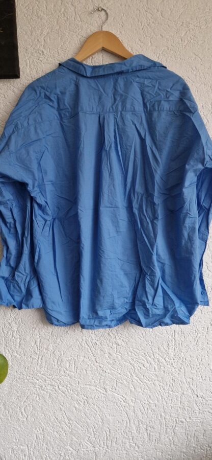 M - H&M blouse blauw als nieuw (0225ros4) - Afbeelding 5