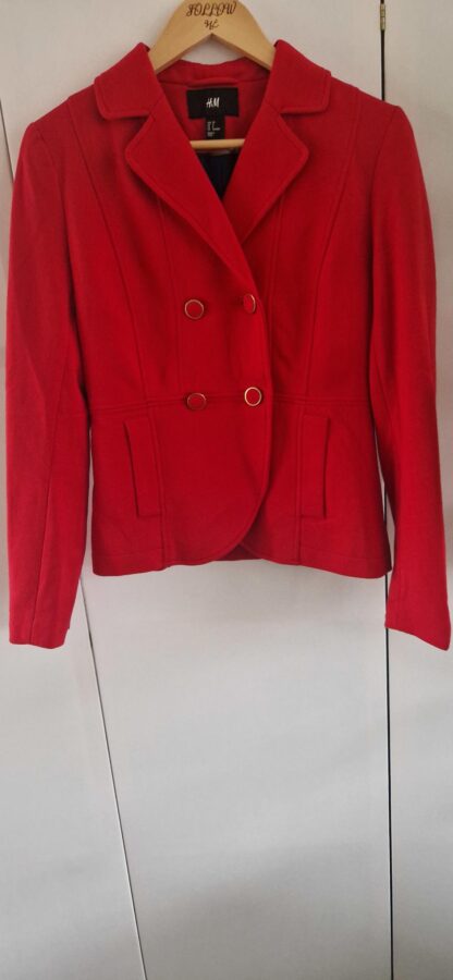 38 - H&M colbert rood nieuw (0225may1) - Afbeelding 2