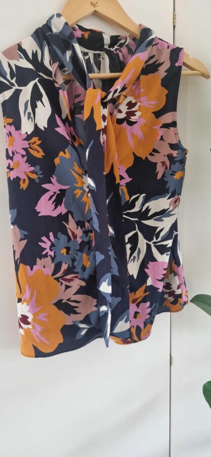 S - H&M blousje bloemen nieuw (0225may1)