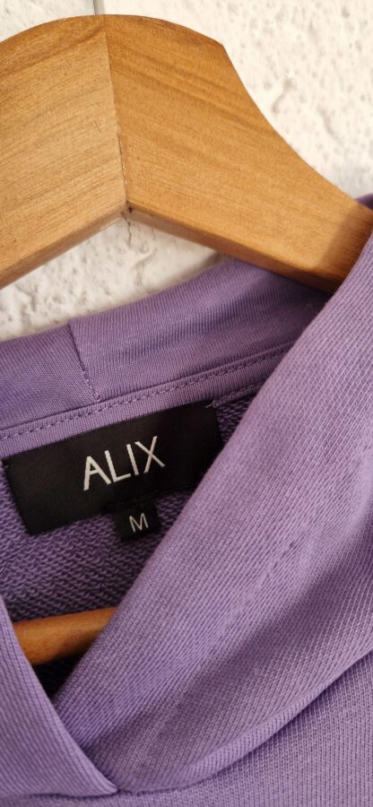 M - Alix the Label hoodie paars (0325meg2) - Afbeelding 4