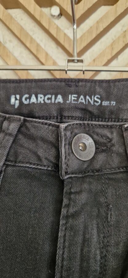 27/34 - Garcia jeans zwart flared leg (0325meg2) - Afbeelding 4